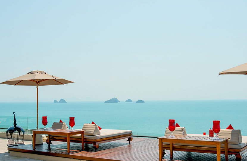 Samui Baan Taling Ngam The amazing Air Bar at the InterCon