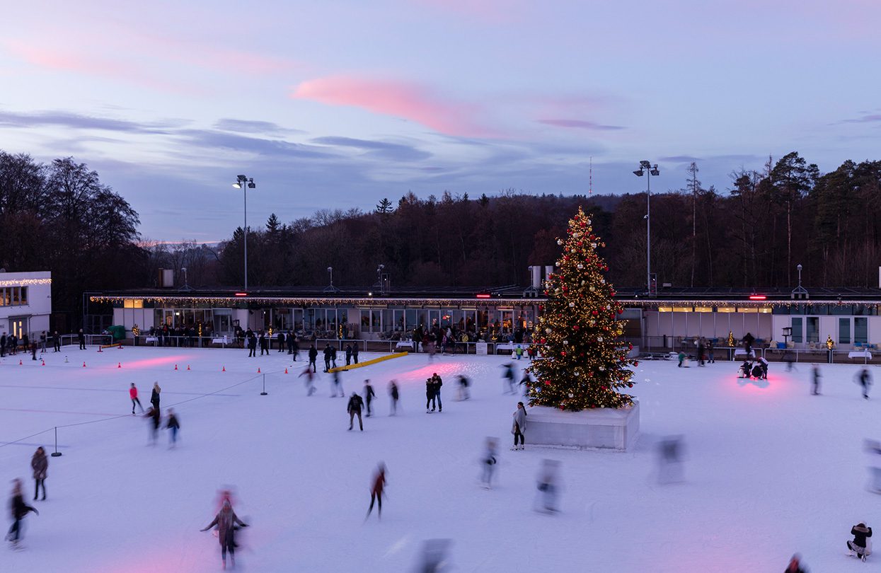 Zurich 6,000 square metre Dolder rink, image by Dominik Baur, Zürich Tourism