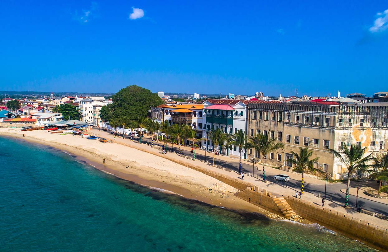 Newly restored homes in Stone Town, Zanzibar, image by Marius Dobilas, shutterstock