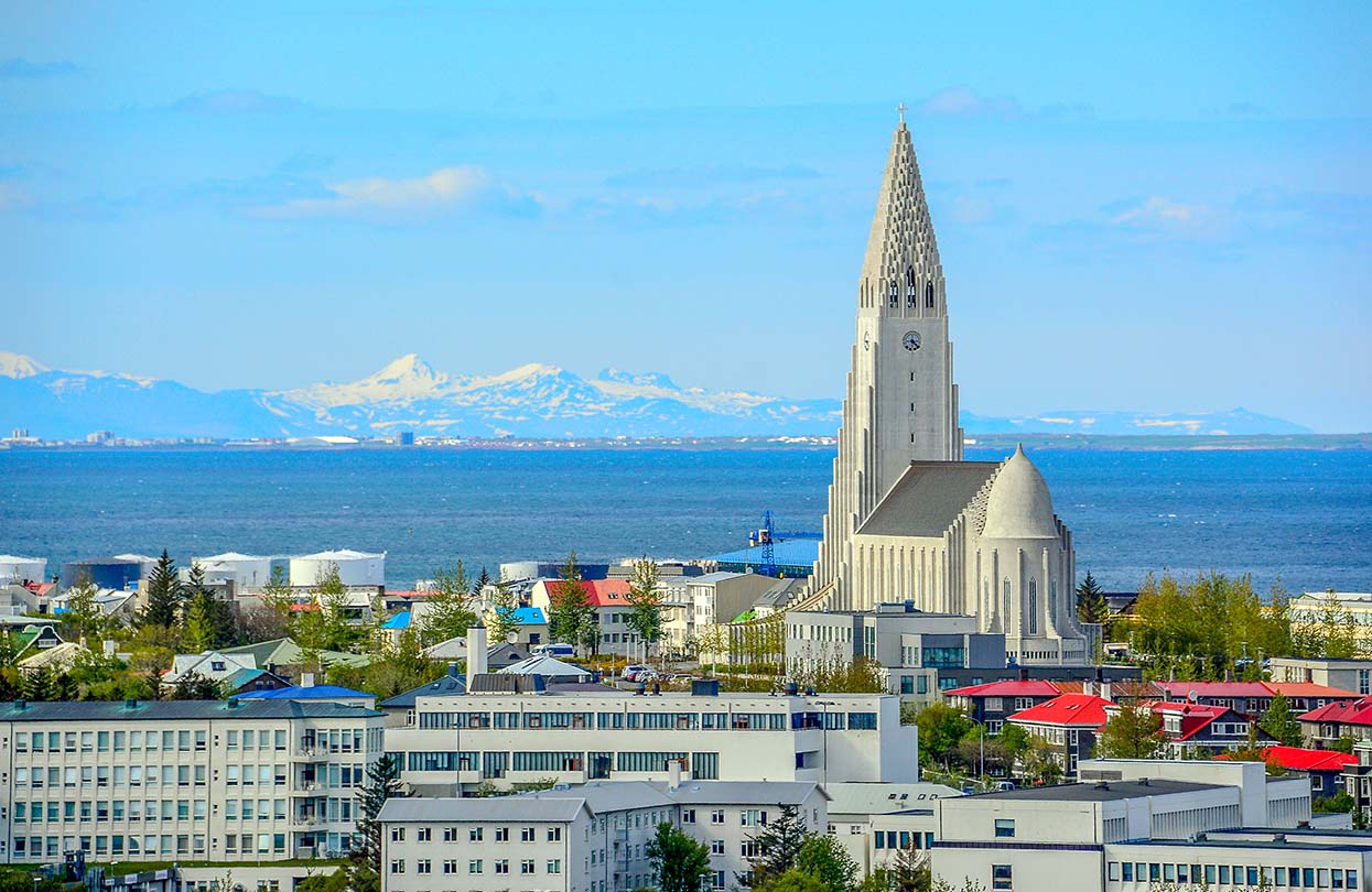 View of Reykjavik and Hallgrimskirkja, Image by Suradech Singhanat, Shutterstock