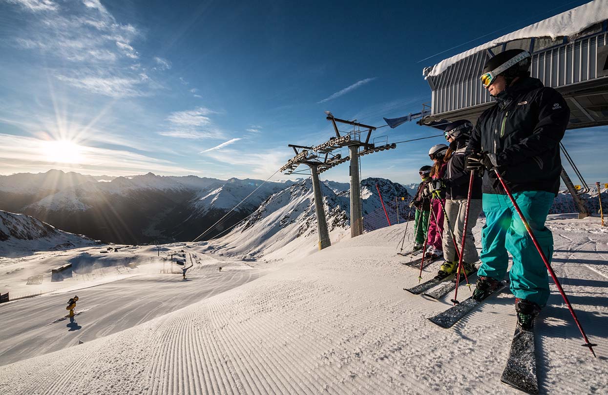 Views from one of the many cable car lift systems in Davos Klosters, Image Copyright DKM